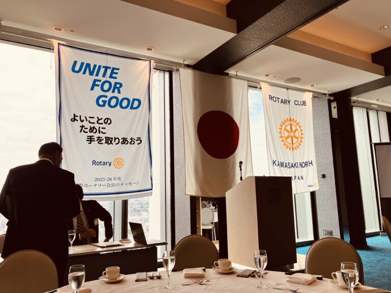 ロータリークラブに「感謝経済」を紹介